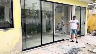 Sistema MaxSystem porta de 4 folhas , janela de 4 folhas