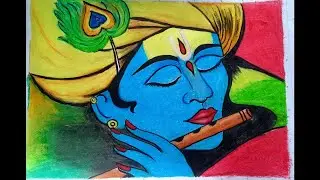Krishna Drawing #lordkrishna #drawing #art #linucreativearts