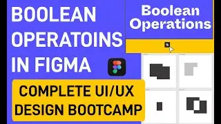 Boolean Operations in Figma | Figma Tutorial in Hindi/Urdu | Figma Design 