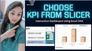 Choose Your KPI from Slicer (Using Power Pivot & DAX ) in EXCEL- Smart Excel Pivot Table Trick