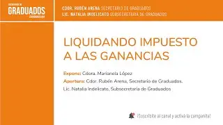 Liquidando impuesto a las ganancias - Económicas UBA