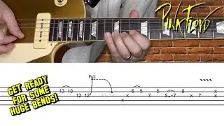 Pink Floyd - Another Brick in the Wall, Part 2 - guitar solo lesson with tabs!