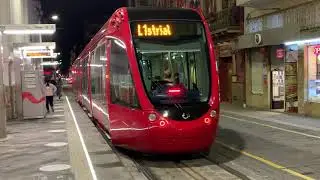 Tranvía de Cuenca. Llegando y Saliendo