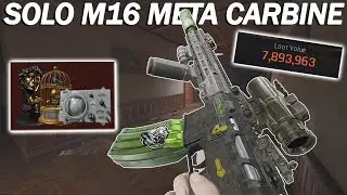 Solo Forbidden Farm W/ a Crazy M16 build! - Arena Breakout: Infinite SS3
