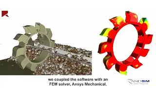 Coupling Ansys Rocky with Ansys Mechanical Software