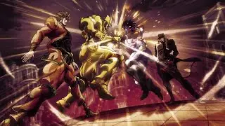 Jotaro vs DIO Recreation with Anime Mods |JOJO ASBR