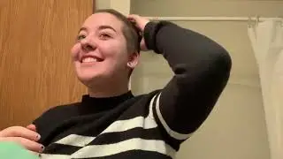 SHE SHAVED HER OWN HEAD!!!