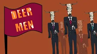 DeerMen - Turning a boring sketch into this!