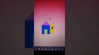 Hut design Using Python । #python #shorts #pythongraphics #codingshorts #shortsfeed