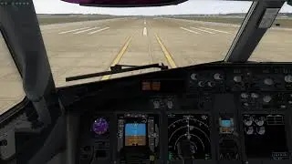 X Plane 11 RVN v1.1 B738 Take off 4K
