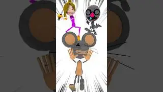 When you try killing a mouse !!! 👩‍🦰🥸🐭  (Animation Meme) 