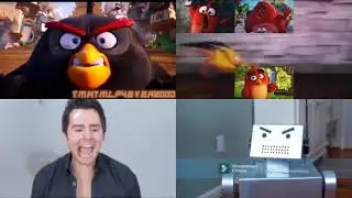 Angry Birds Movie vs. JesseAndMike Sparta Quadparison