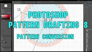 Photoshop Pattern Drafting 8 - Pattern Conversion