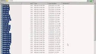 VBScript - Objects (6a - 9)