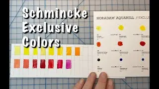 Schmincke Exclusive Colors - Dot Card