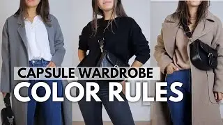 4 Color Secrets To ALWAYS Look CHIC and Stylish | Capsule Wardrobe Tips