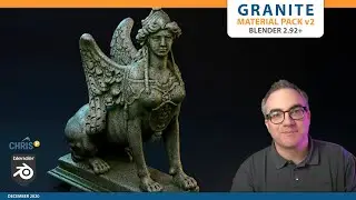 Granite Material Pack v2 for Blender 2.92+ EEVEE & Cycles Asset Browser