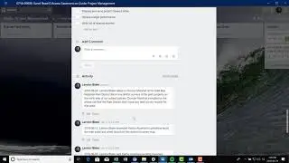 Using Comments On Project Management Cards In Trello