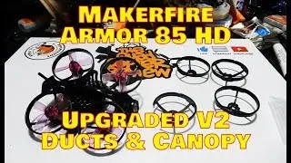 Makerfire Armor 85 HD - V2 Ducts - Problem Solved