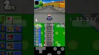 Drastic - Mario kart DS (Toad Gameplay)