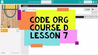 Code.org Course D Lesson 6 Events in Bounce - Code org Lesson 6 Answers