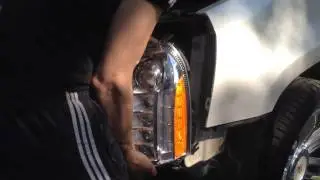 LED фары для Cadillac Escalade Platinum