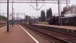 Feniks i Kolejarz na stacji Ostrów Wielkopolski