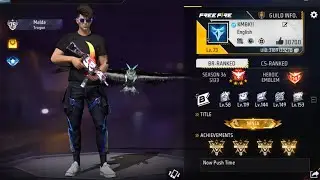 NEW SEASON CSR 😎 PUSH TO TOP 1 GRANDMASTER 😎👽#classyff #nonstopgaming #freefirelive ⭐#familygamingff