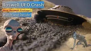 Real Footage of UFO Debris | Roswell UFO Incident | Aliens