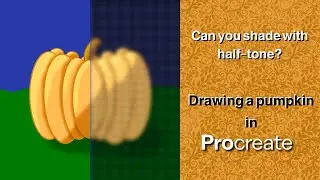Can you shade with half-tone in PROcreate?