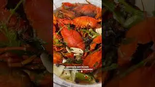 Дикие волжские вареные 🦞 #ракиоки #раки #food #seafood #живыераки #крабы #moscow #cooking #еда