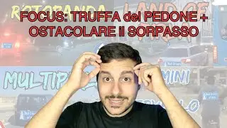 Moviola luglio BAD DRIVERS OF ITALY: clip al VAR, cartellini ROSSI. FOCUS: TRUFFA PEDONE + SORPASSO