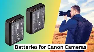 BM Premium Batteries for Canon Cameras