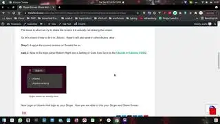 Skype Screen Share Issue Solve
