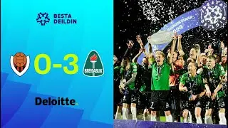 Víkingur 0 - 3 Breiðablik | Breiðablik eru Íslandsmeistarar 2024! | Mörk leiksins í boði Deloitte