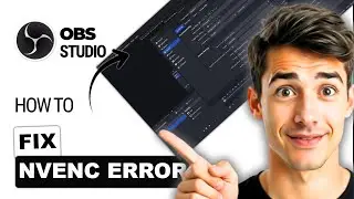 How to fix NVENC error in OBS Studio (Quick Trick) (2026 Method)
