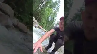 Чуть не УТОПИЛ GOPRO в горной реке в Татрах - полное видео про поход на моем канале
