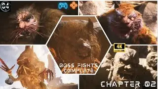 Black Myth: Wukong - Chapter 2 Full Gameplay | All Boss Fights & Side Missions Explored - PS5