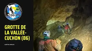 Sortie spéléo à la Grotte de la Vallée-Cuchon (Chauvigny 86)