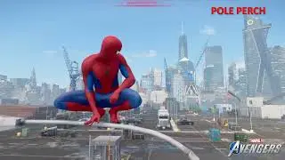 Spiderman Swings Between the Street #cartoon #spiderman cartoons#the amazing spider man 2
