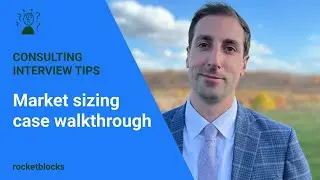 Consulting case interview review: market sizing case