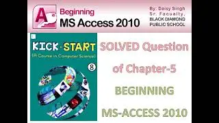 Beginning MS Access 2010