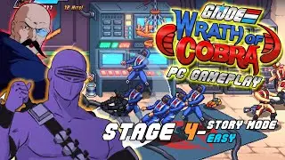 G.I. JOE: Wrath of Cobra - Stage 4 - Madness in the Mountains - solo play (Easy)