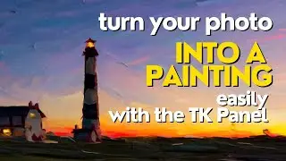 Turn Your Photo Into a Painting Easily with the TK Gen Fill Panel