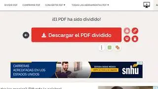 Convertir, Unir, Dividir etc. en linea I Love PDF