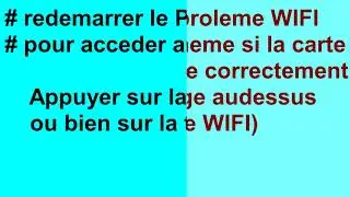 exclusive Wifi resolution facile V 1