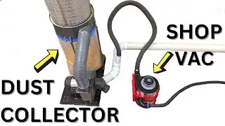 I Hooked a Shop Vac to a Dust Collector and This Happened