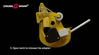 Replacing film rolls | Wrapping arm 2 | Cross Wrap