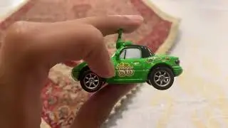 Disney Pixar Cars Diecast Chick Fan Mia (Chick Hicks Fan)