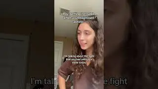 Autism and getting in trouble with your parents